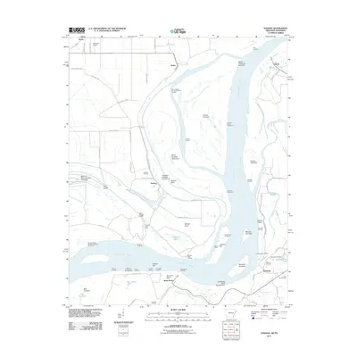 2011 Map of Nodena, 2011 Print