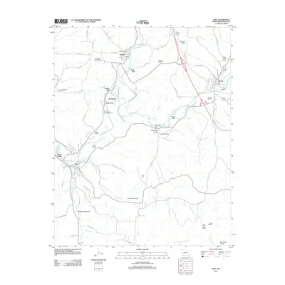 2012 Map of Noel, 2012 Print