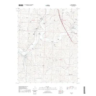2017 Map of Noel, 2017 Print