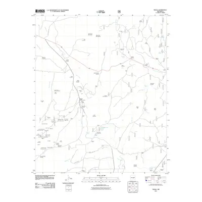 2011 Map of Nogal, 2011 Print