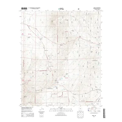 2013 Map of Nogal, 2013 Print