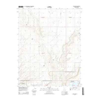 2014 Map of Nokai Dome, 2014 Print