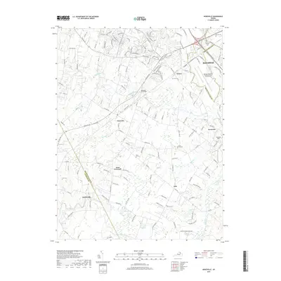 2019 Map of Nokesville, 2019 Print