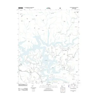 2011 Map of Noland Creek, 2011 Print