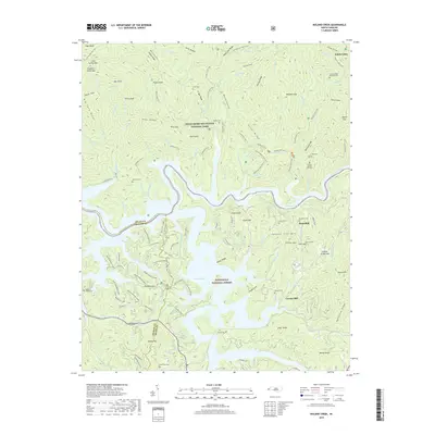 2019 Map of Noland Creek, 2019 Print