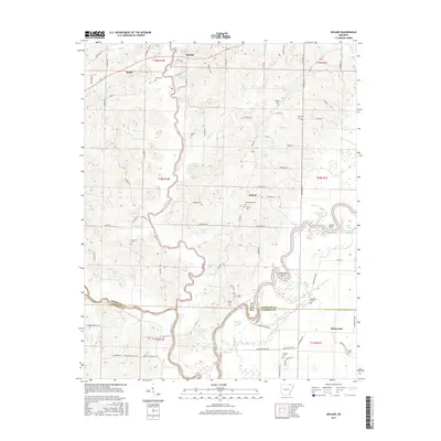 2017 Map of Noland, 2017 Print