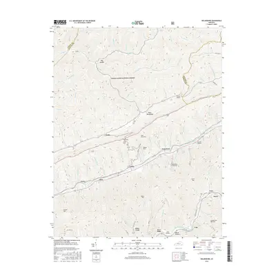2016 Map of Nolansburg, 2016 Print