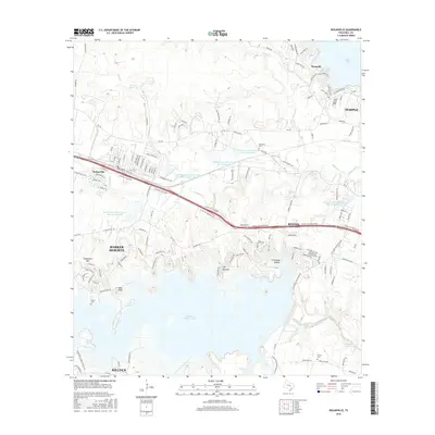 2016 Map of Nolanville, 2016 Print