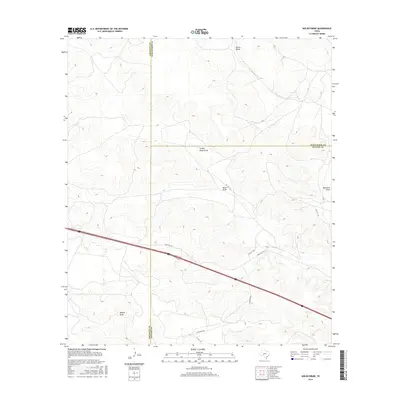 2016 Map of Nolen Draw, 2016 Print