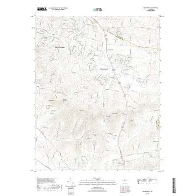 2019 Map of Nolensville, 2019 Print