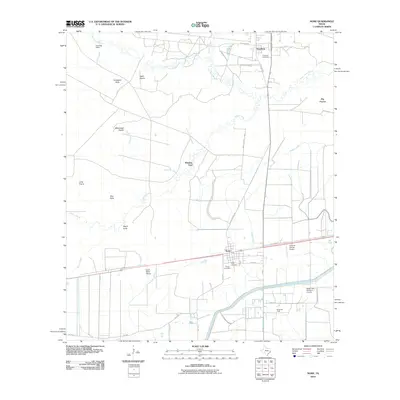 2010 Map of Nome, 2010 Print