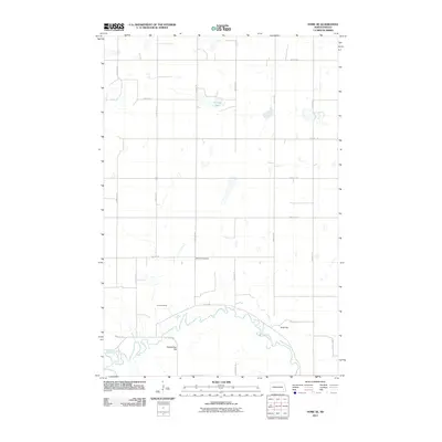2011 Map of Nome SE, 2011 Print