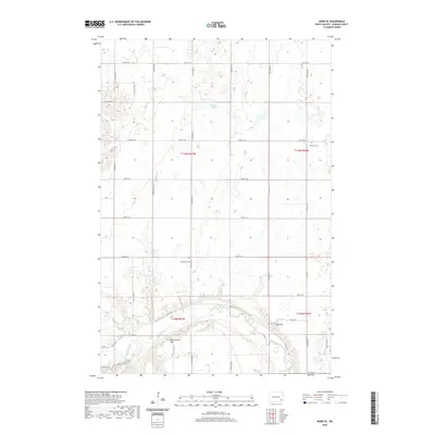 2020 Map of Nome SE, 2020 Print