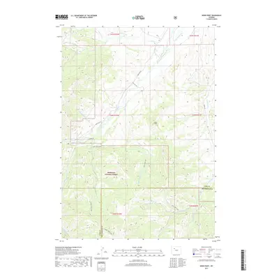 2017 Map of Noon Point, 2017 Print