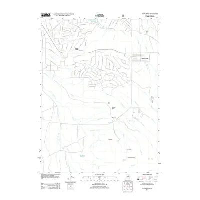 2012 Map of Noon Rock, 2012 Print