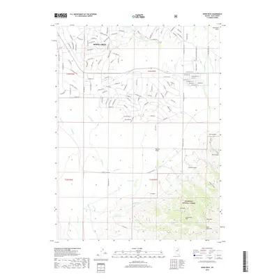 2018 Map of Noon Rock, 2018 Print