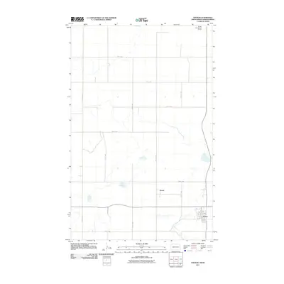 2011 Map of Noonan, 2011 Print