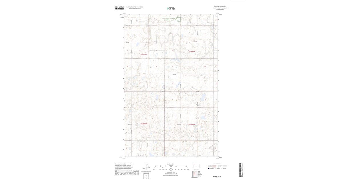 2024 Map of Noonan SE, Divide County, ND — High-Res | Pastmaps