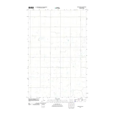 2011 Map of Noonan SW, 2011 Print