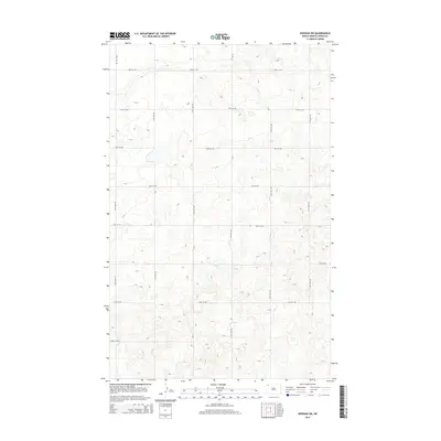 2014 Map of Noonan SW, 2014 Print