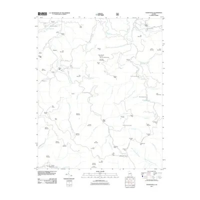 2011 Map of Noontootla, 2011 Print