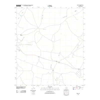 2010 Map of Nopal, 2010 Print