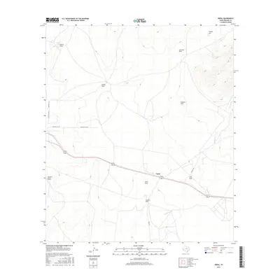 2016 Map of Nopal, 2016 Print