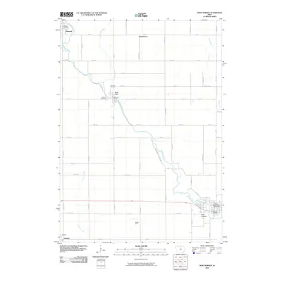2010 Map of Nora Springs, 2010 Print