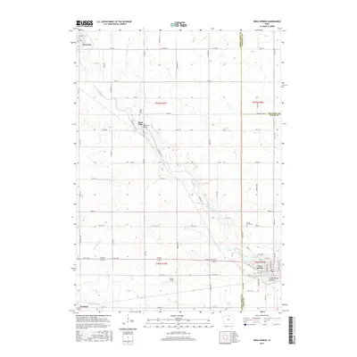 2015 Map of Nora Springs, 2015 Print