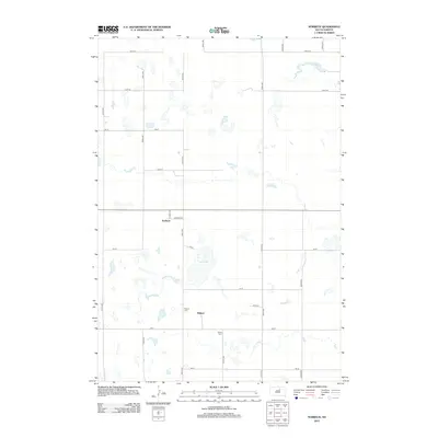 2012 Map of Norbeck, 2012 Print