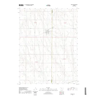2018 Map of Norcatur, 2018 Print