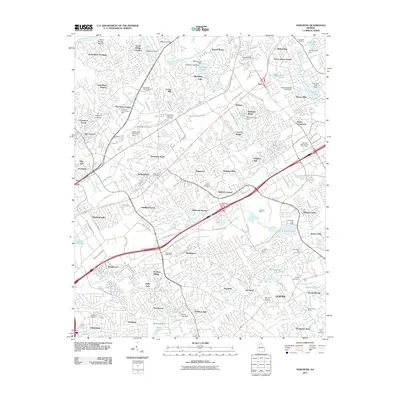 2011 Map of Norcross, 2011 Print