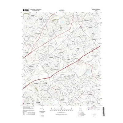 2014 Map of Norcross, 2014 Print