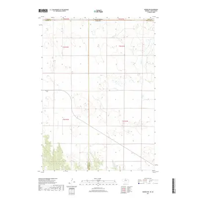 2017 Map of Norden NW, 2017 Print