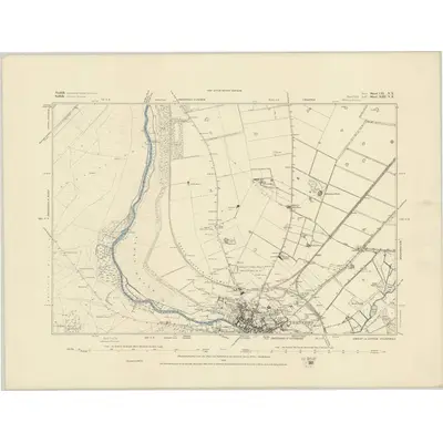 1881 Map of Norfolk CII.NE, 1883 Print