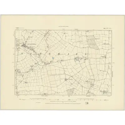 1882 Map of Norfolk CIV.NE, 1884 Print
