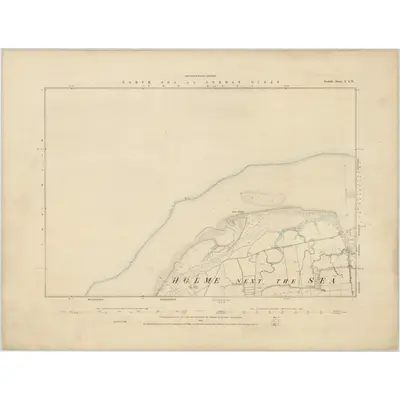 1886 Map of Norfolk I.SW