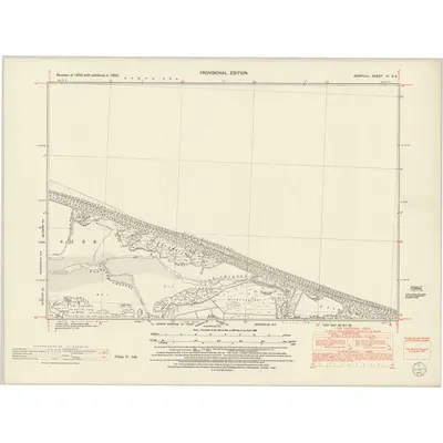 1950 Map of Norfolk IV.SE, 1952 Print