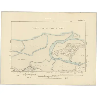 1886 Map of Norfolk IV.SW