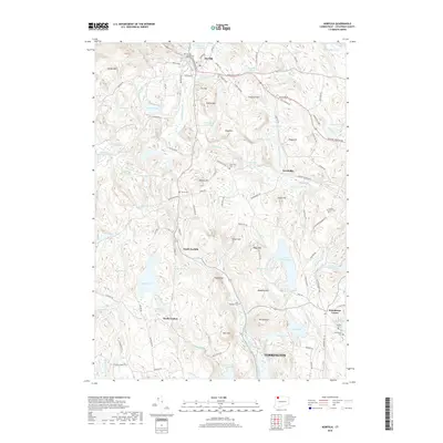 2018 Map of Norfolk, 2018 Print
