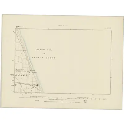 1884 Map of Norfolk LIV.SE