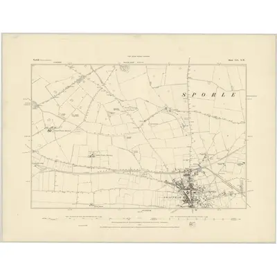 1883 Map of Norfolk LIX.NW