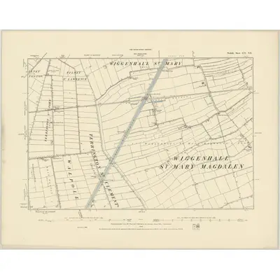 1886 Map of Norfolk LVI.NE