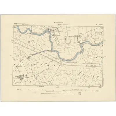 1884 Map of Norfolk LXV.SE