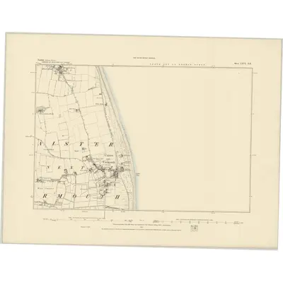 1884 Map of Norfolk LXVI.NE