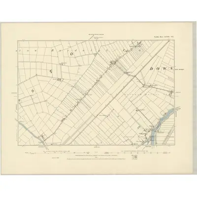 1886 Map of Norfolk LXVIII.NE