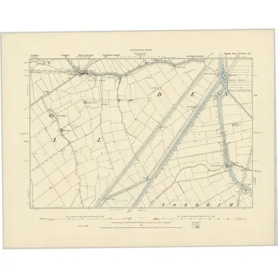 1886 Map of Norfolk LXVIII.SE
