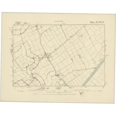 1886 Map of Norfolk LXXX.NW