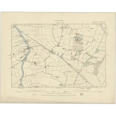 1886 Map of Norfolk LXXXI.NW