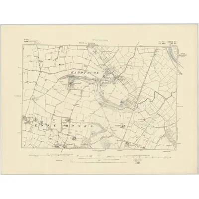 1884 Map of Norfolk LXXXIX.SE